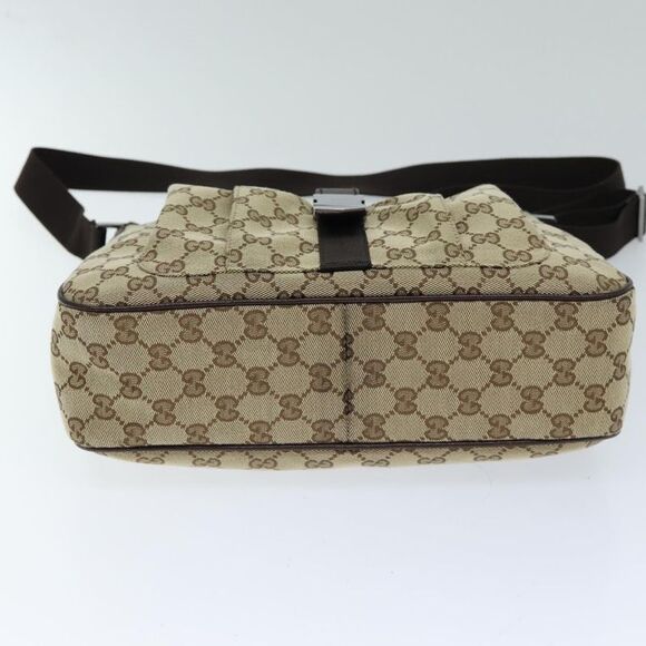 Gucci Gg Canvas Beige Canvas Shoulder Bag (Pre-Owned) - Picture 3 of 16